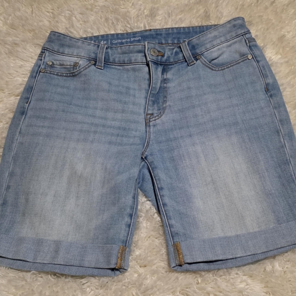 Talbots Blue Jean Shorts Classic Denim Style EUC